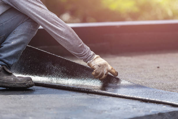 Professional Wet Basement Repair technician working in Oakford, IN